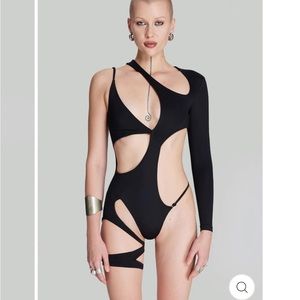 Iamnotbasic infinity bodysuit